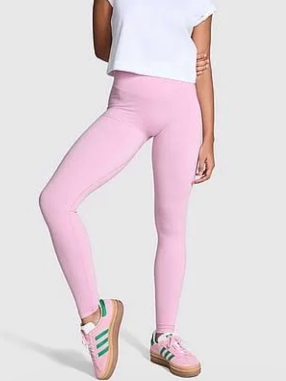 PINK Victoria's Secret High-Waist Leggings in Light Blush